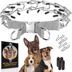 PetJett Prong Collar for Dogs - Choke Collar for Dogs, Pinch Collar for Dog Adjustable No Pull Dog Collar - Training Collar for Small Medium Large Dog Safety Durable Stainless Steel Metal Choker Chain - Image 10