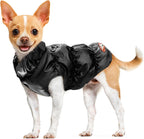ABRRLO Winter Warm Dog Jacket for Small Medium Dogs Cat Cold Weather Coats with Harness Paded Dogs Fleece Vest Waterproof Windproof Dog Snow Jacket Pet Puppy Clothes (Pink,S) - Image 14