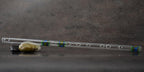 Hall Crystal Flute 11704 - Inline Glass Flute in G - Green Ivy - Image 13