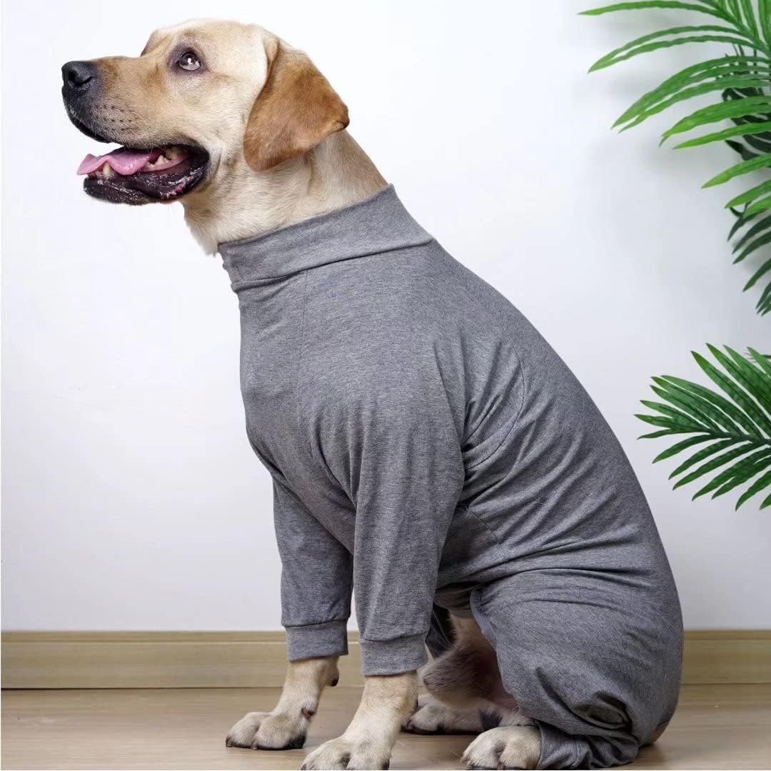Xqpetlihai breathable anti licking pet recovery pajamas for medium breeds
