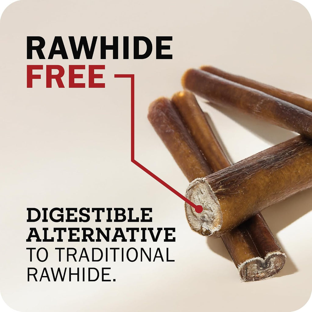 Redbarn Pet Products All-Natural 4" Bully Stick Rings for Dogs - Premium Grain-Free & Rawhide-Free Single Ingredient Long Lasting Low Odor Dental Treat for Chewers - 3 Count (Pack of 2) - Image 9