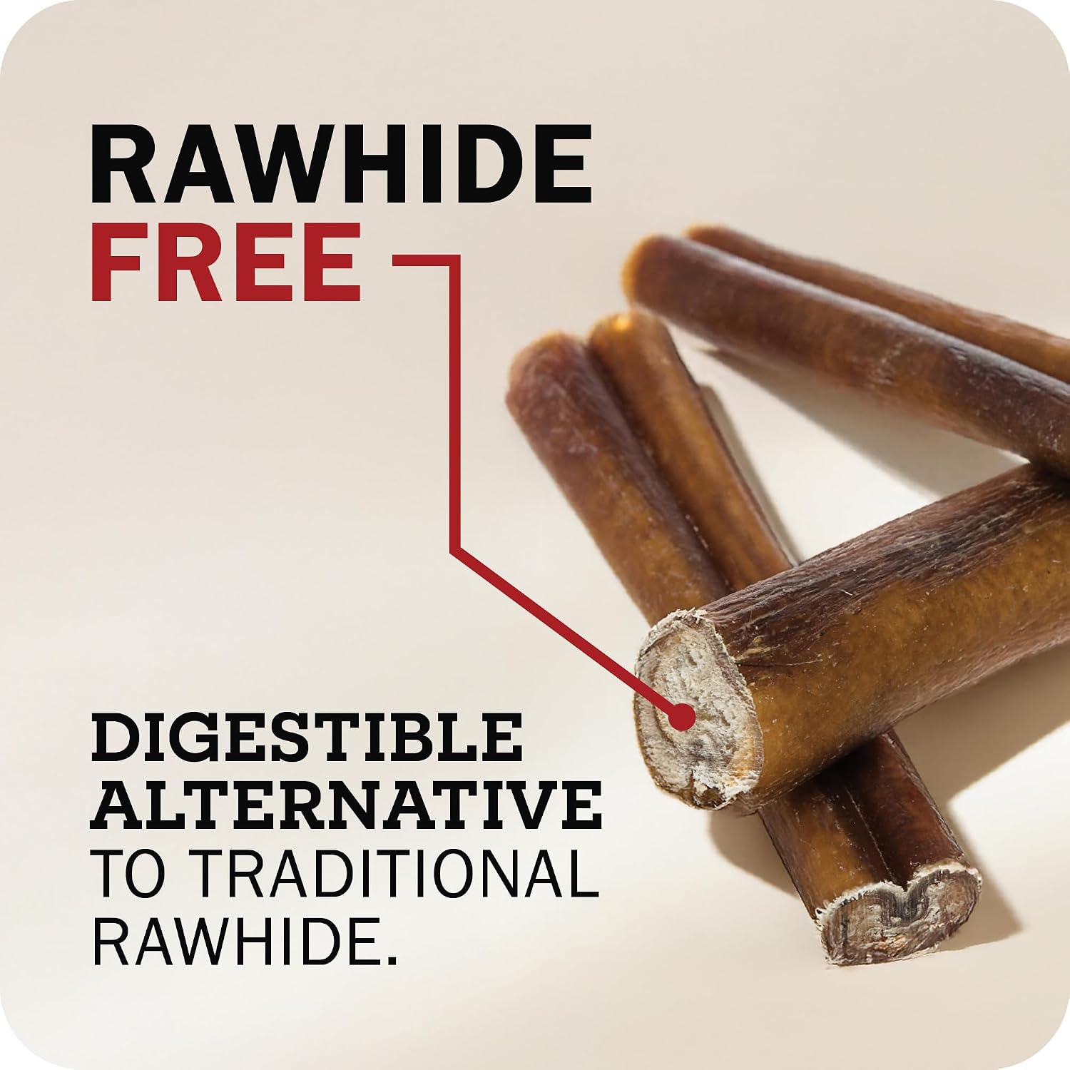Redbarn Pet Products All-Natural 4" Bully Stick Rings for Dogs - Premium Grain-Free & Rawhide-Free Single Ingredient Long Lasting Low Odor Dental Treat for Chewers - 3 Count (Pack of 2) - Image 9
