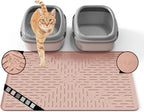 Cat Litter Mat Large Trapping Mat Premium Silicone Rubber 23.5x16" Sage Green, Waterproof and BPA Free Kitty Litter Box Mat, Easy to Clean and Keeps the Floor Tidy - Image 10