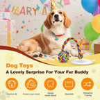 Puppy teething toy rope with strong suction cup base for independent playtime