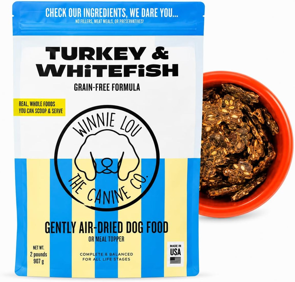 Winnie Lou The Canine Co. Air-Dried Dog Food (Bison & Lamb) | Synthetic Free, All Life Stages, Complete & Balanced - Image 14