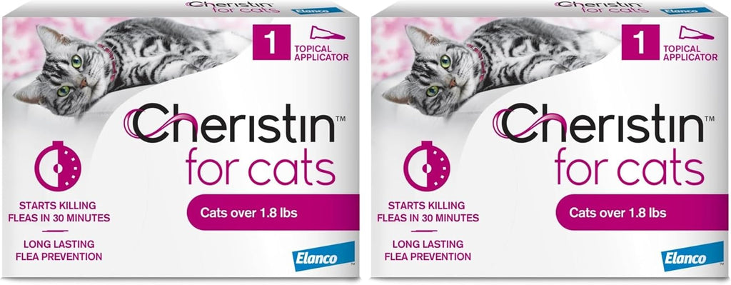 Cheristin Flea Treatment & Prevention for Cats | Fast acting topical flea treatment for cats over 1.8 lbs | 1 Count - Image 11