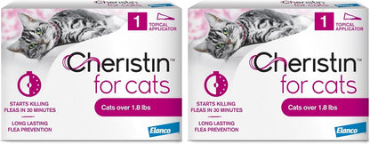 Cheristin Flea Treatment & Prevention for Cats | Fast acting topical flea treatment for cats over 1.8 lbs | 1 Count - Image 11