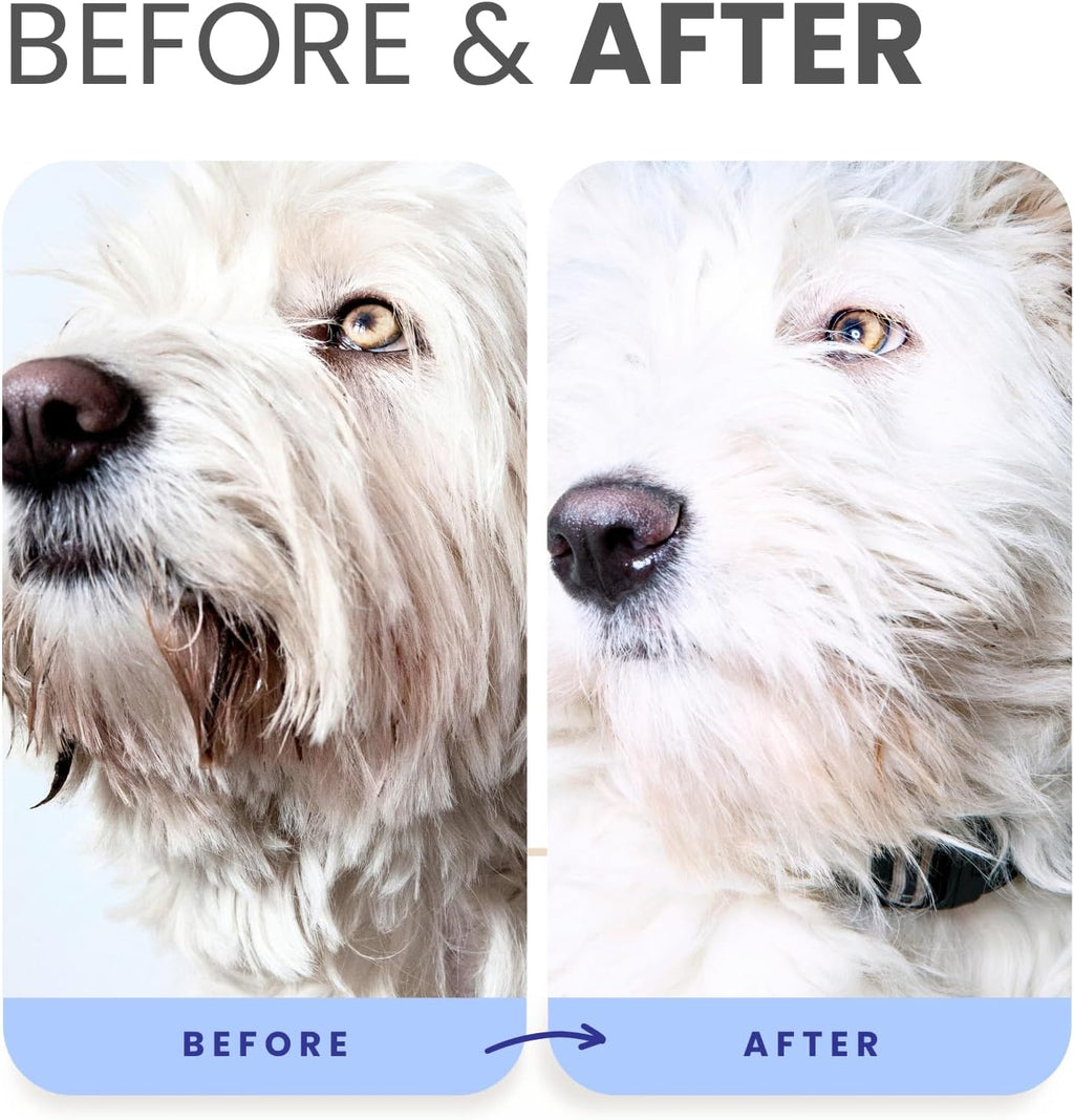 Tear free sulfate free whitening conditioner for puppies
