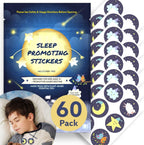 Joyful Artistry Melatonin Free Sleep Patches front view pack showcasing natural aromatherapy bedtime stickers.