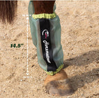 Horzmetnex protective summer pasture horse boots set of four