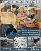 Wireless dog doorbell receiver plugged into wall outlet
