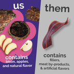 Fruitables Bison and Apple grain free dog snack