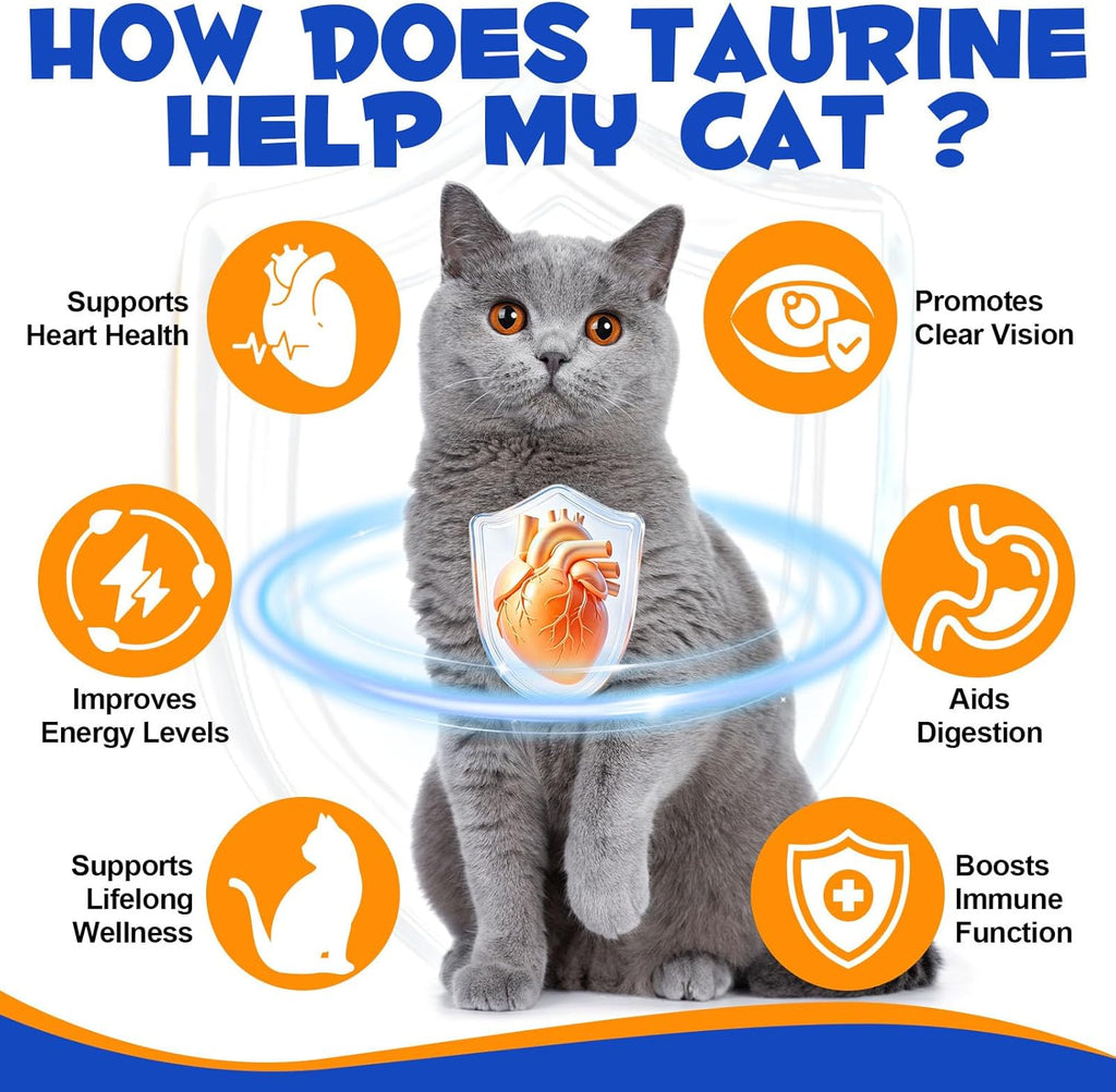 Unflavored taurine powder being mixed into wet cat food