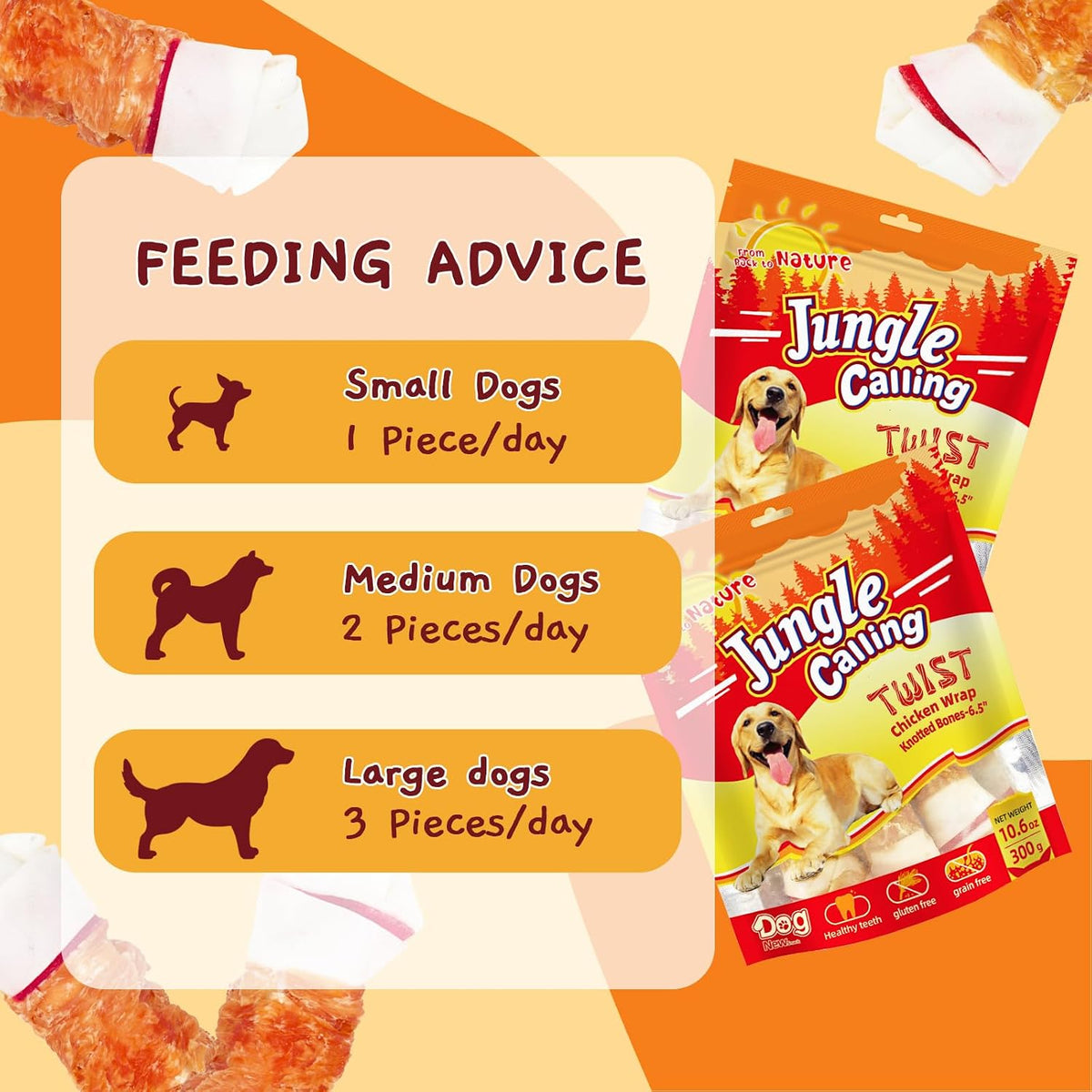Long lasting beefhide dog treats for aggressive chewers