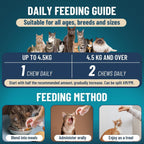 Side label showing active natural ingredients for feline health