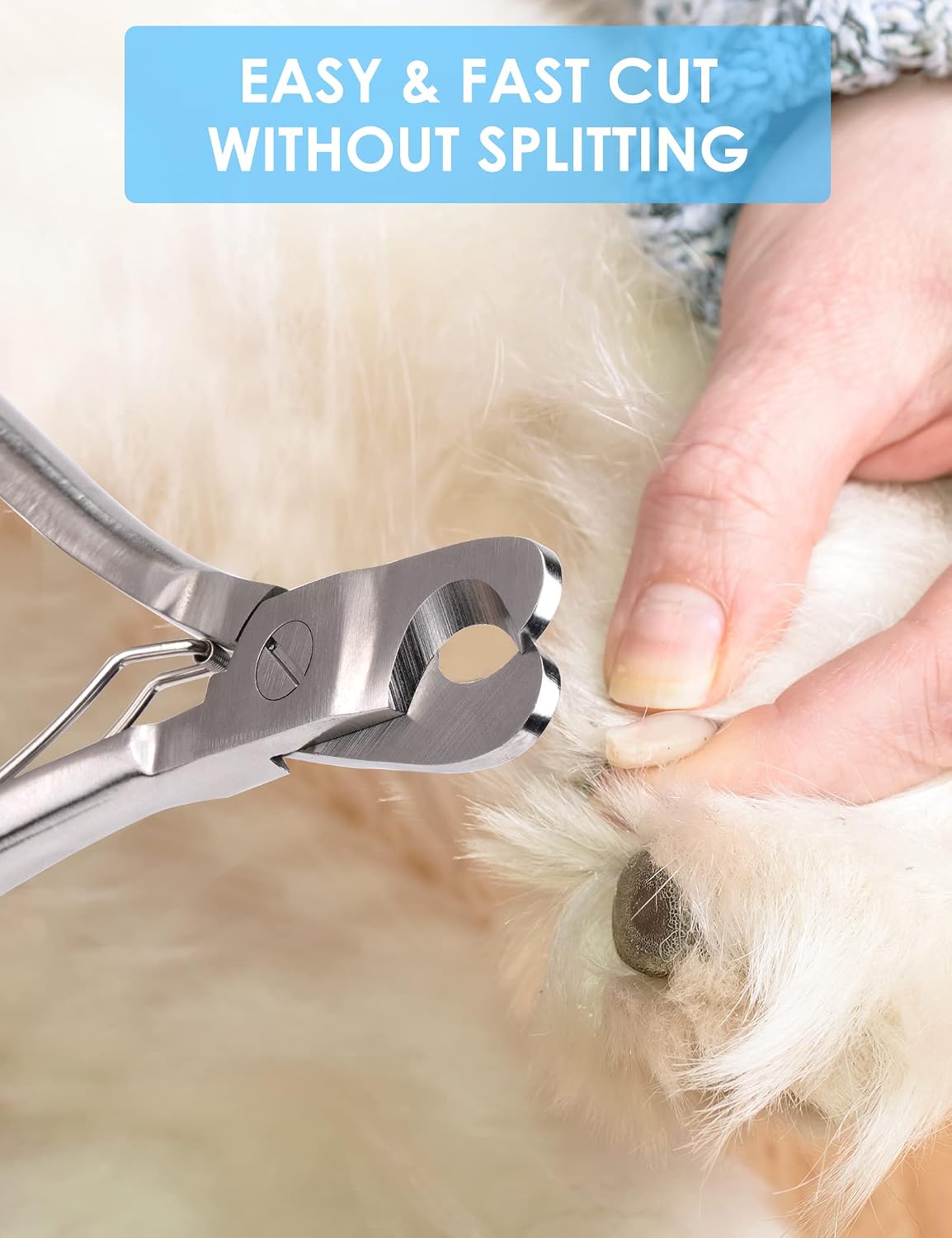Gobeigo pet nail clipper kit with included diamond nail file