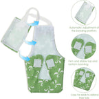 Pack of 4 HJZHII bird diapers displayed with colorful fruit designs.