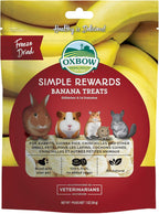 Oxbow Simple Rewards Apple Banana Treats, Timothy Hay Guinea Pig & Bunny Treats, Pet Snack, Made with Oxbow Guinea Pig Hay, Made in USA, Timothy for Rabbit, 3 oz Bag - Image 14