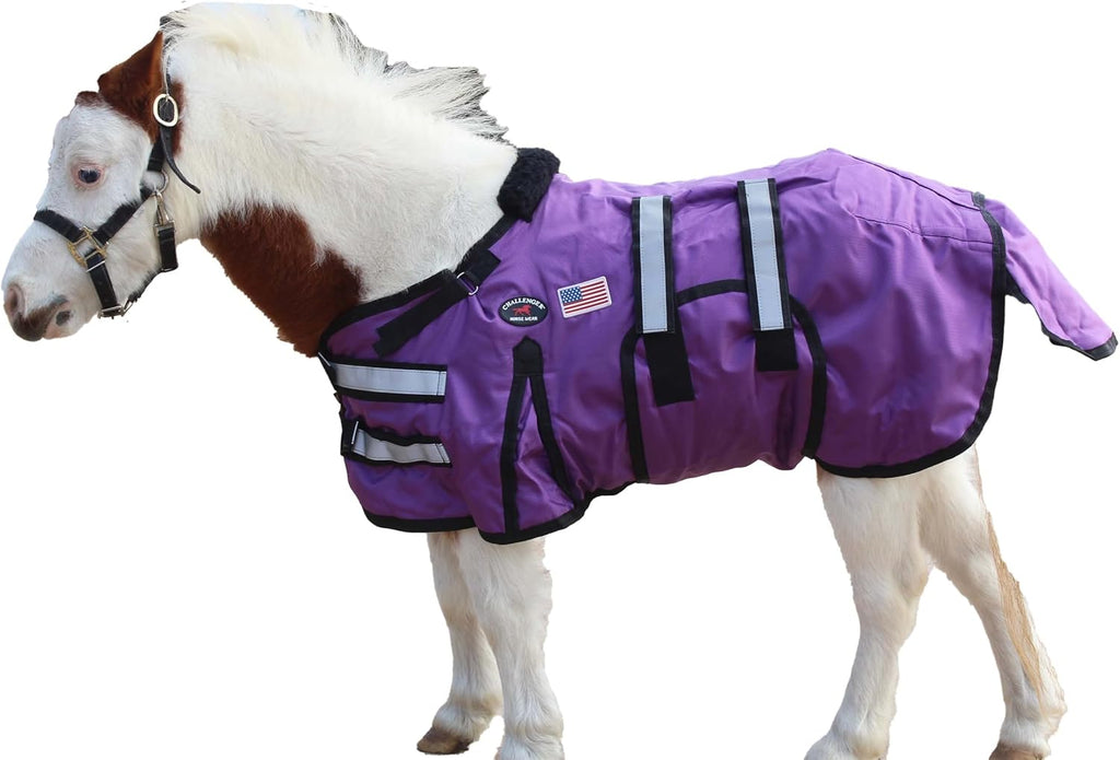 CHALLENGER 1680D Miniature Weanling Donkey Pony Horse Foal Winter Blanket 519TS01 - Image 9