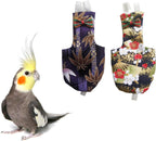 Bird Diapers 2 Pack, Large Parrot Clothes, Cute Fight Suite for Parakeets - Image 14