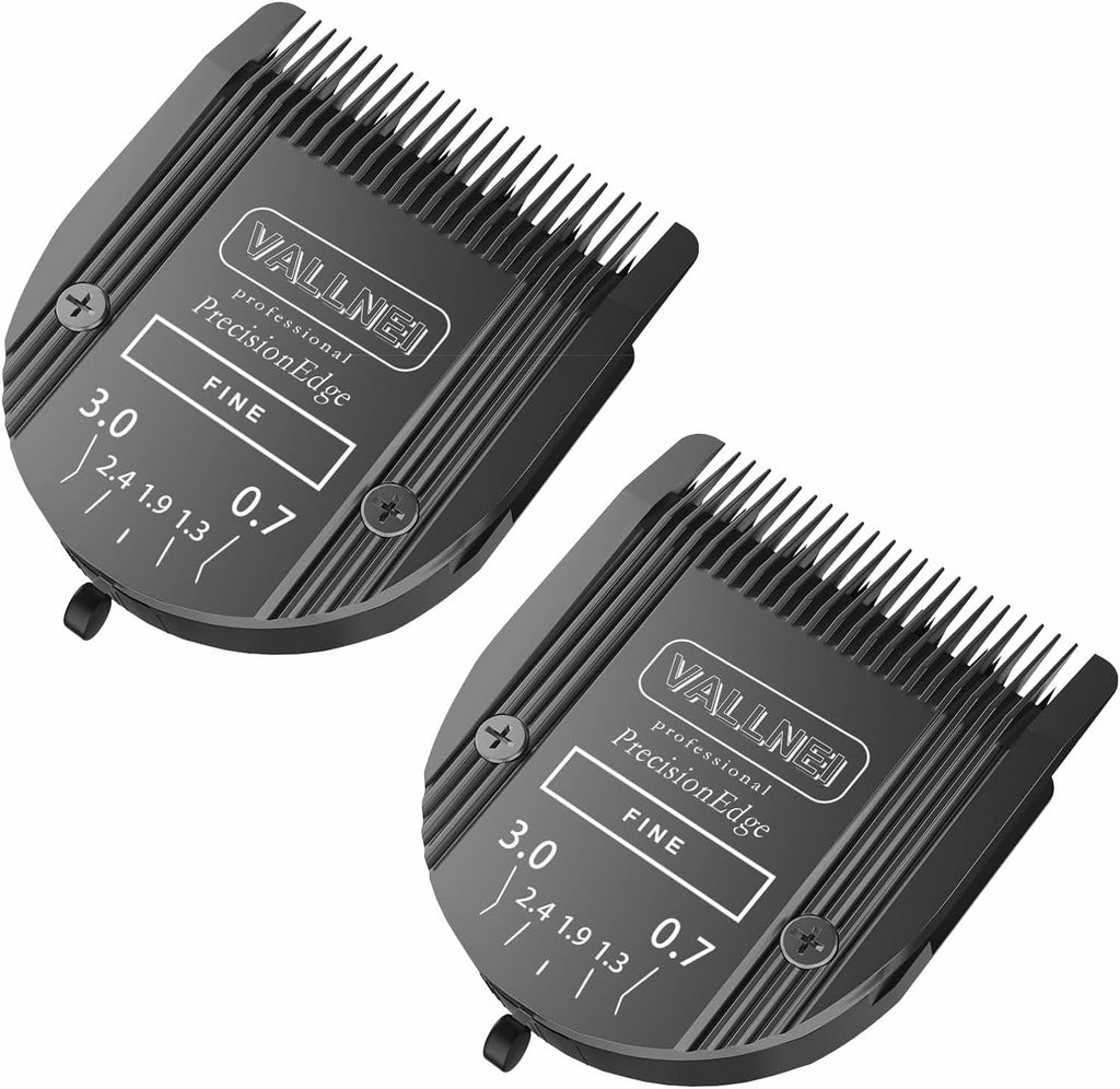 [3 Pack] 5-in-1 Professional Animal Clipper Blades for Wahl Arco, Bravura, Chromado, Creativa, Figura, Motion & SuperGroom, Detachable Adjustable Dog Cat Pet Grooming (Silver) - Image 10