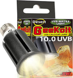 GeeKoit five watt LED bulb angled perspective view