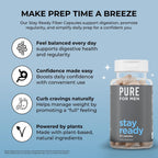 Pure For Men Stay Ready supplement bottle side profile with branding