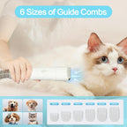 ITBABY quiet dog grooming vacuum with electric clippers and nail grinder brush