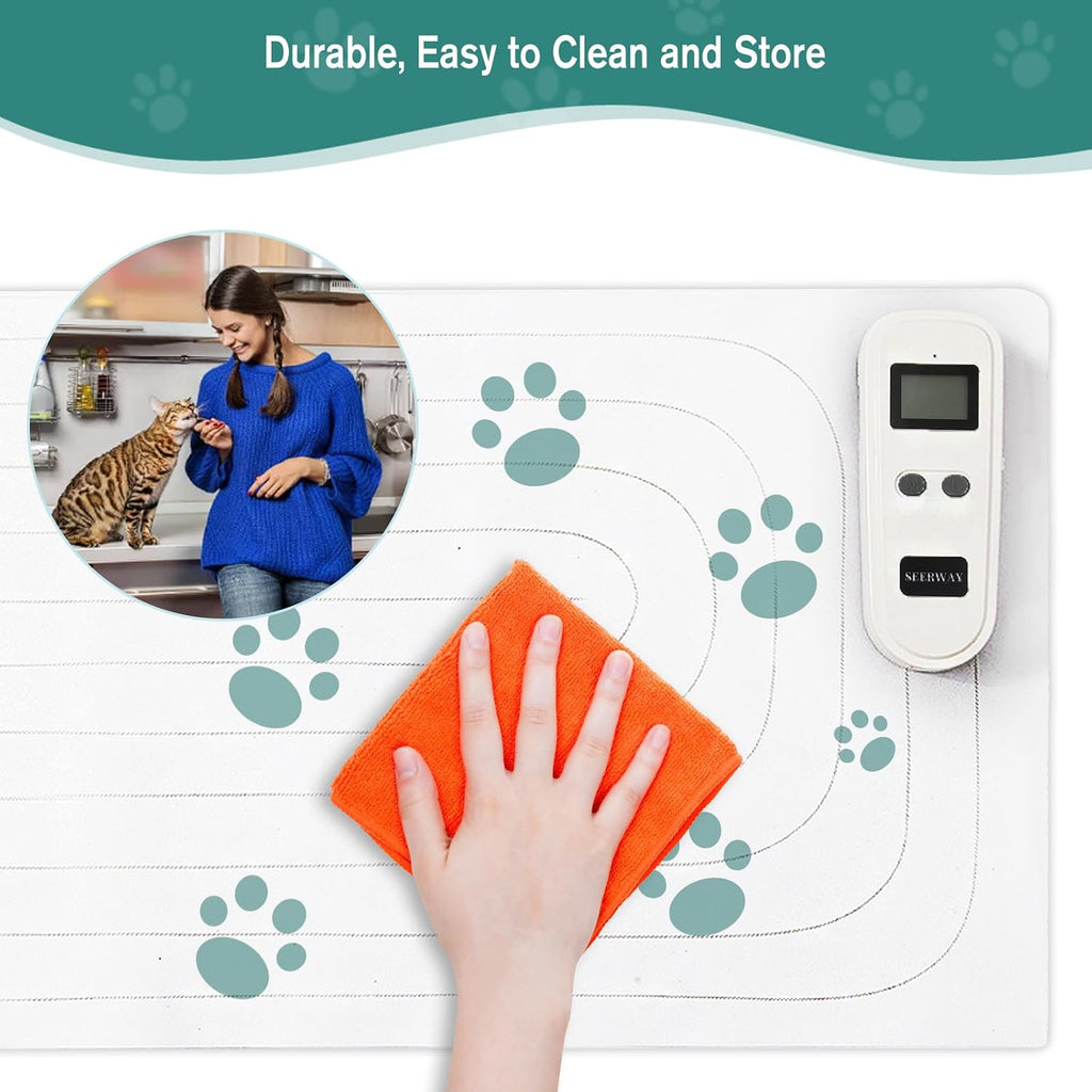 Seerway pet shock mat packaging and accessories