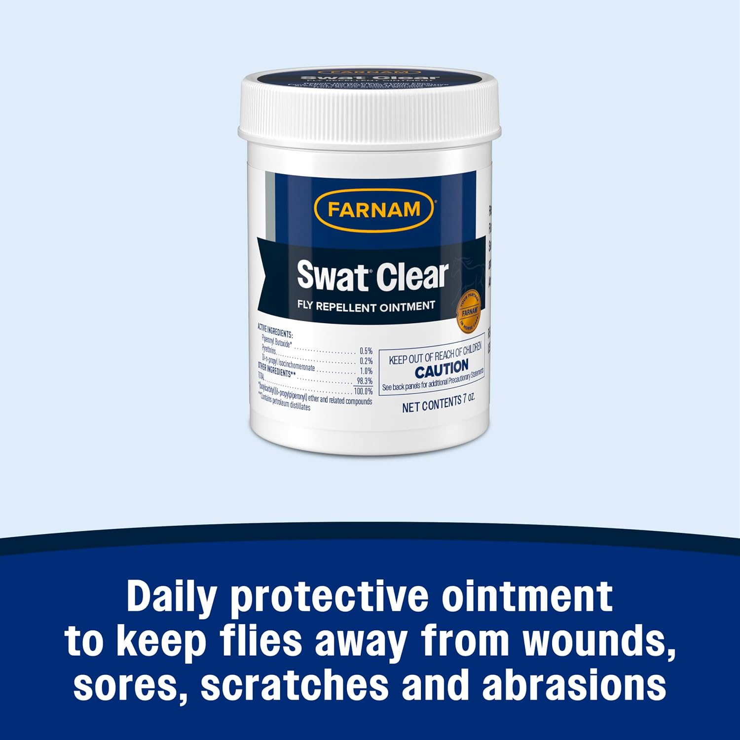 Authentic Farnam fly repellent ointment for horse wounds