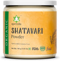 Ayurvedix Organic Shatavari Powder jar front view