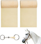 Peutier Foilswirl latex horse bit wrap tape front view packaging for equestrian tack protection.