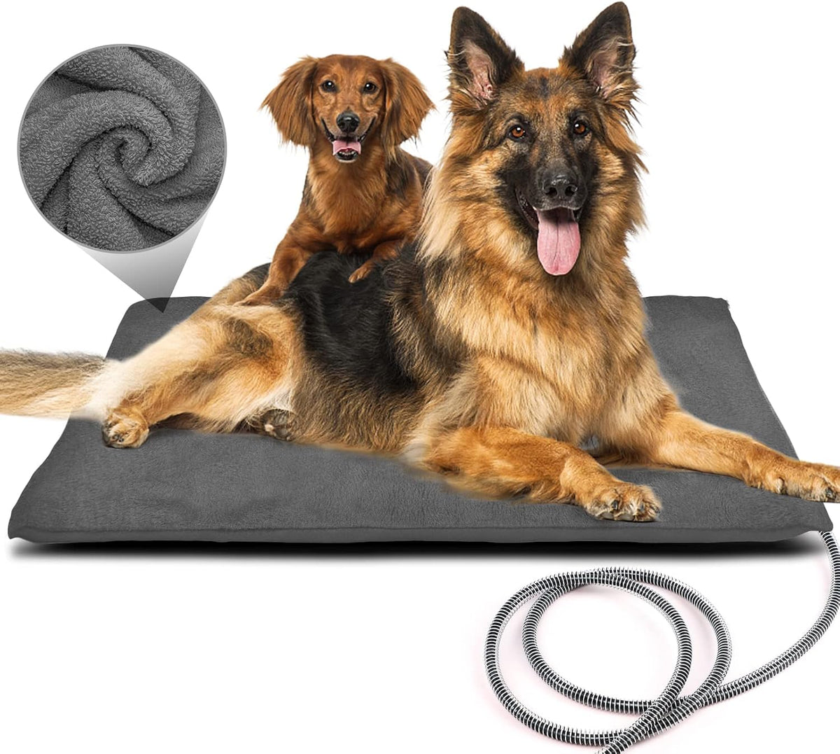 PETNF Outdoor Pet Heating Pads for Dog,Soft Electric Blanket Auto Temperature Control,Heated Mat for Dog House,Whelping Supply for Pregnant New Born Stray Feral Cat Puppy,Safe - Image 10