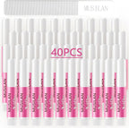Musilan nail glue front view featuring 40 pieces professional strength adhesive packaging