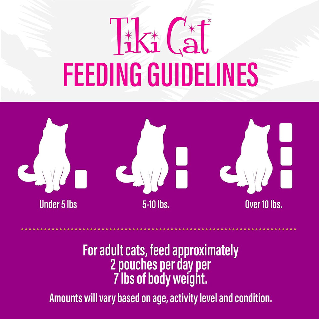 Tiki Cat Luau Velvet Mousse, Salmon in Broth, Complete Nutrition for Balanced Diet, Wet Cat Food For All Life Stages, 2.8 oz. Pouch (Pack of 12) - Image 9