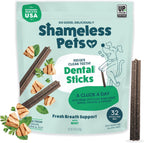 Shameless Pets Blueberry & Mint Dental Chews for Dogs, 8 Chews - Natural Dog Teeth Cleaning Treats with Fresh Breath Benefits | Grain-Free Dental Sticks for Small, Medium & Large Dogs - Image 14
