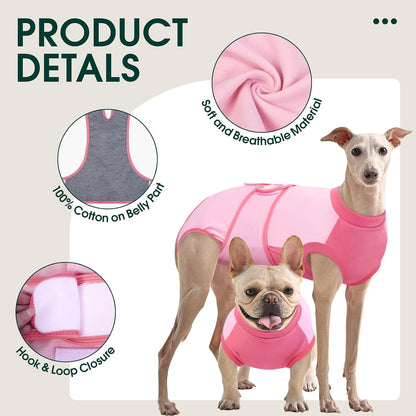 Close up of breathable cotton fabric on Kuoser dog suit