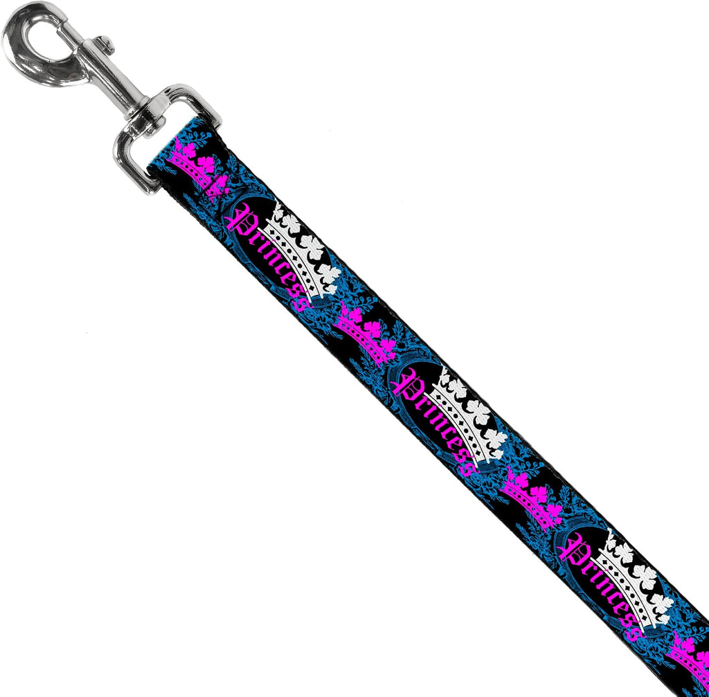 Buckle-Down dog leash stainless steel snap hook close-up.