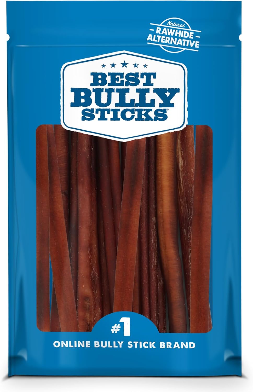 Best Bully Sticks 6 Inch Bully Sticks for Dogs - 5 Count (Pack of 1) - Natural, Easily Digestible, Grass-Fed Beef, Grain and Rawhide Free - Trial Size - Image 13