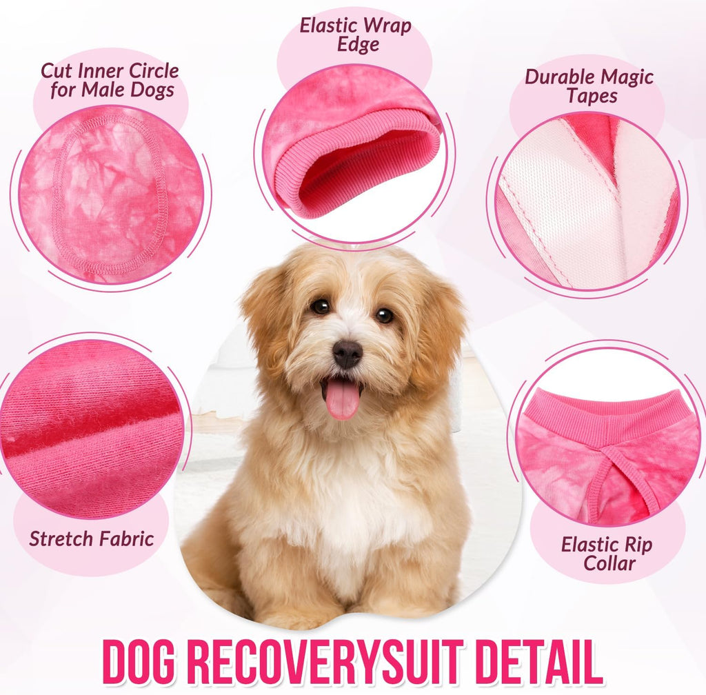 SlowTon pet surgery recovery vest adjustable back closure detail