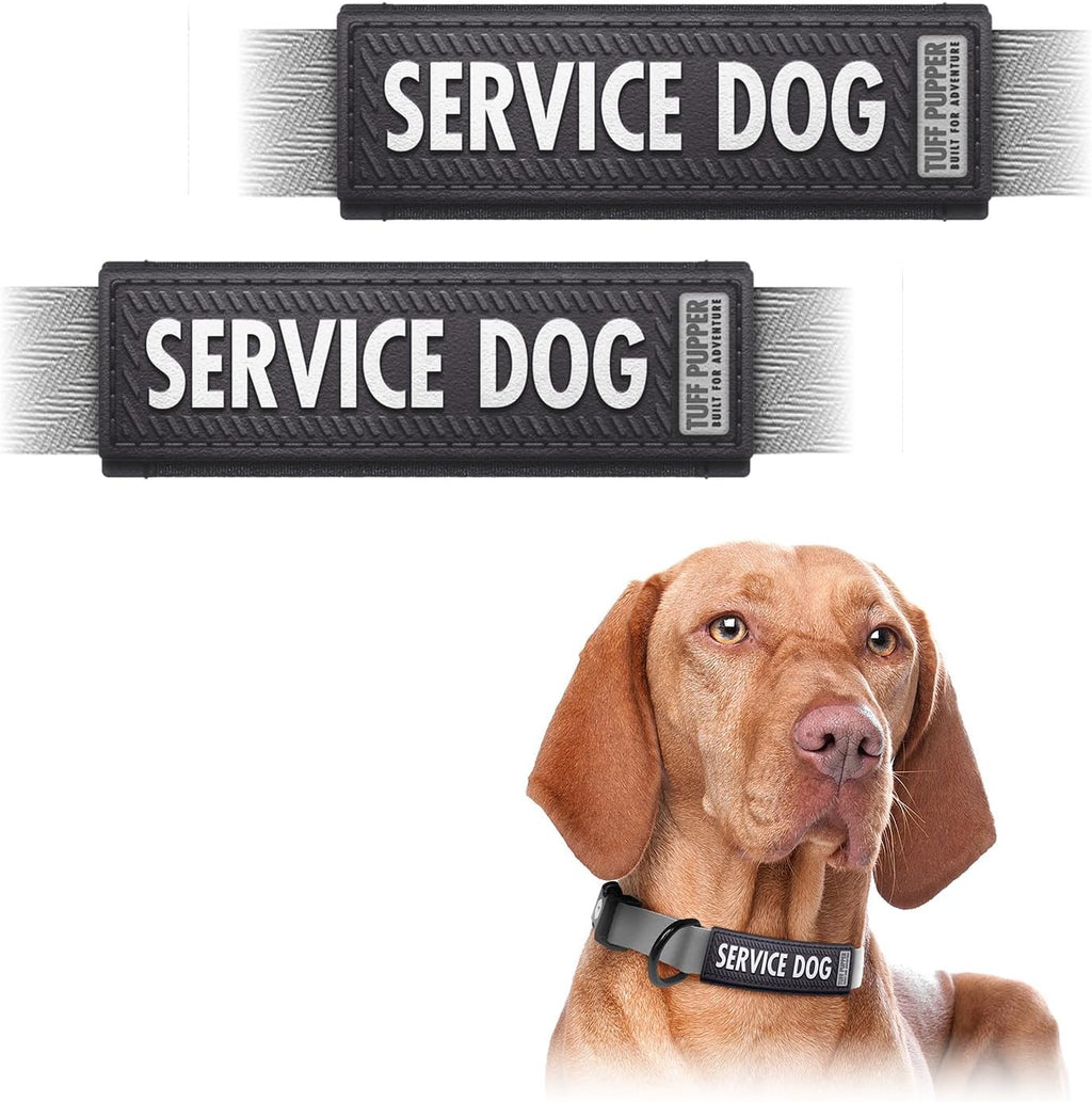 Tuff Pupper Waterproof Leash Sleeve | Fits Any Standard Size 1 Inch Wide Leash | Dual Sided Message | Durable Neoprene & Silicone | Odor & Stink Proof | Easy Secure On & Off (1 Pack, Service Dog) - Image 11