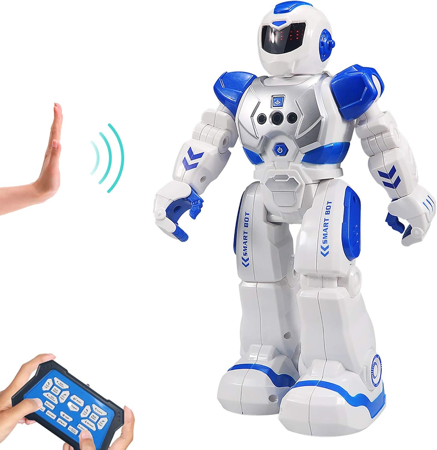 Sikaye remote control robot blue front view