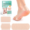CEYOME Moleskin for Feet front view variety pack of adhesive blister prevention pads.