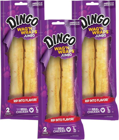 Dingo USA imported safe rawhide chews premium pet snacks