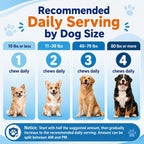 Ttlxrl pet anti anxiety soft chews lifestyle shot highlighting situational stress relief