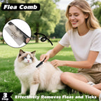 Professional pet grooming tool set for thick fur