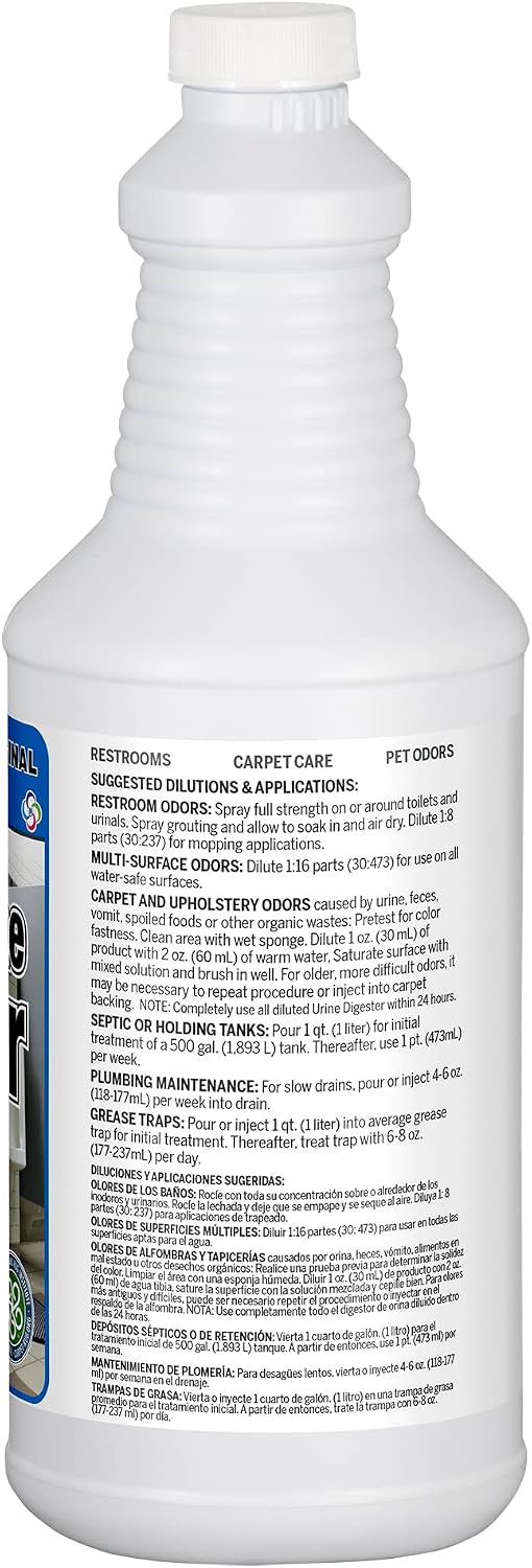 Nilodor BEON Urine Enzymatic Cleaner with Odor Neutralizer for Pet Dog, Carpet, and Bathroom, 1 Quart, Original - Image 9