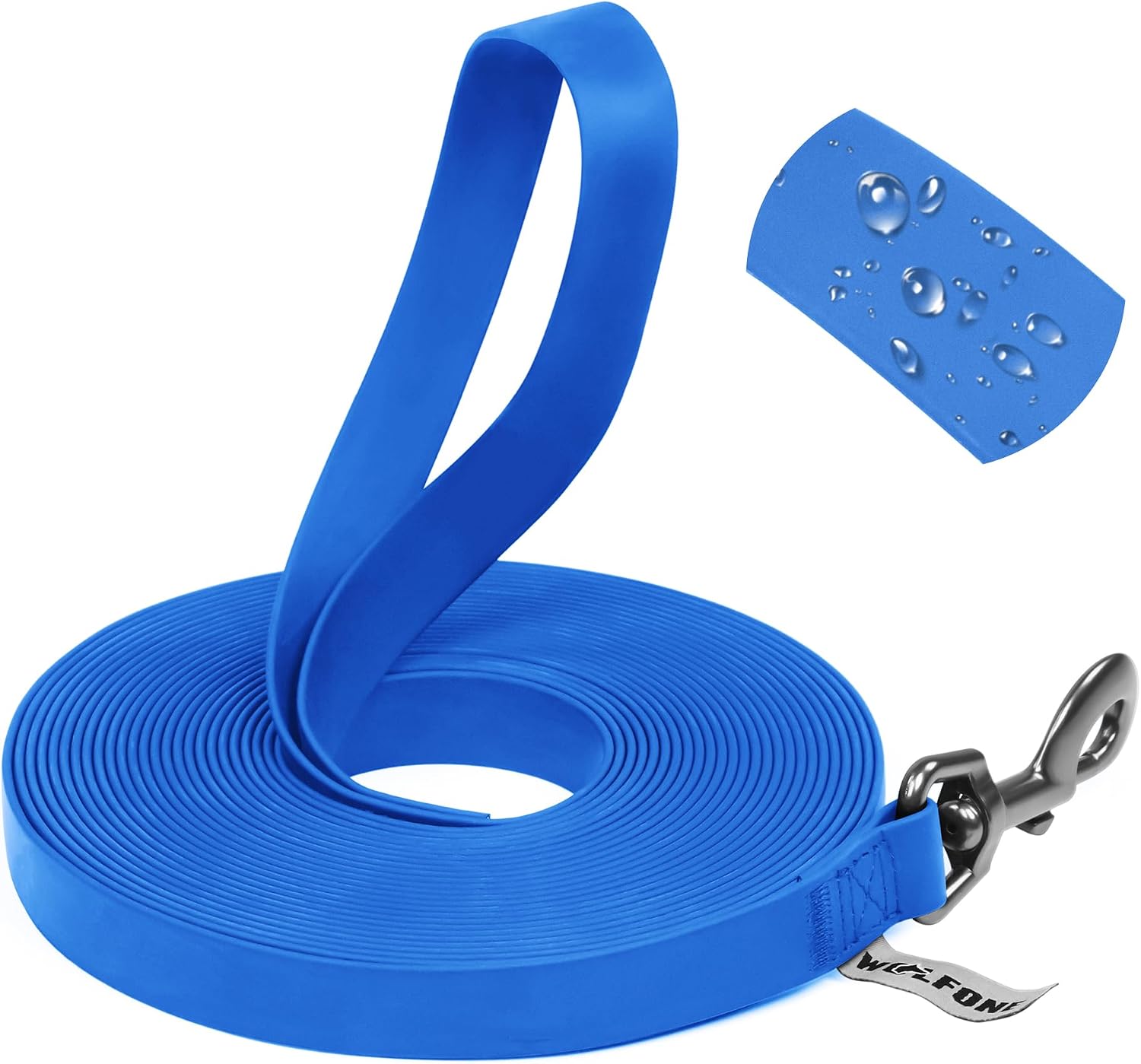 Wolfone 5ft Pink Long Leash - Waterproof Training Dog Leash for Recall, Swimming, Camping, Beach, Hunting, Walking - Image 13