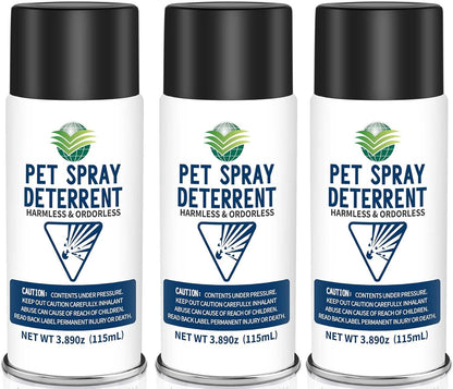 Cat Spray Deterrent System, Pet Deterrent Device Refill, CATSSS Refill [ 15.56Oz & 4 Pack ] Safe for Cats & Dogs Motion Activated Pet Deterrent Spray System-Only Applicable to The Same Brand System - Image 9