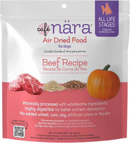 Caf Nara - Lamb Air-Dried Food for Dogs - Complete Meal, Food Topper or Treat - Minimally Processed & Highly Digestible - for All Breeds & Ages - Wheat, Corn & Soy Free - Made in USA - 3 lb Bag - Image 15